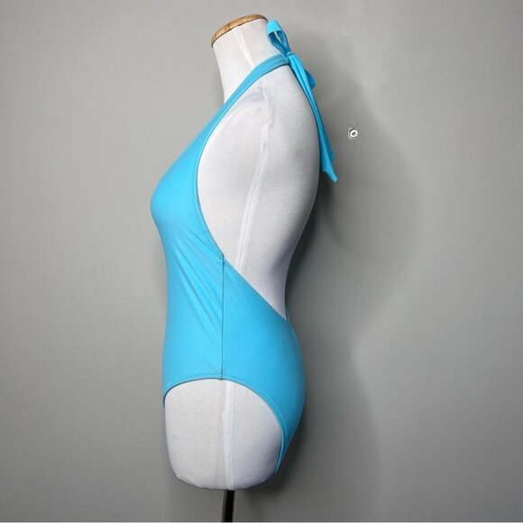 Aerie Light Blue One Piece Swimsuit - Picture 5 of 9